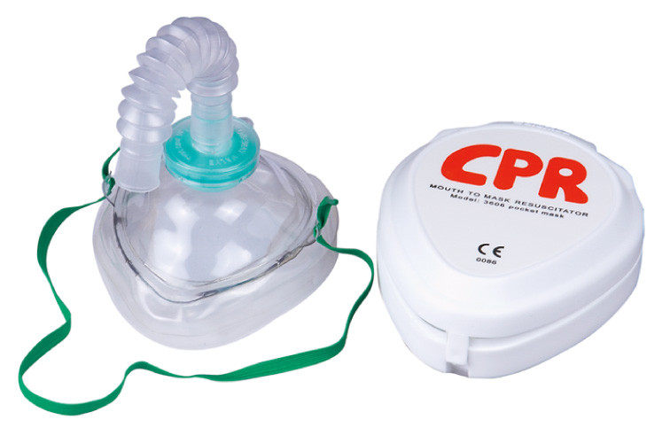 Κατάρτιση διάσωσης έκτακτης ανάγκης εξοπλισμού CPR πρώτων βοηθειών μασκών αναπνοής σιλικόνης πηκτωμάτων πυριτίου